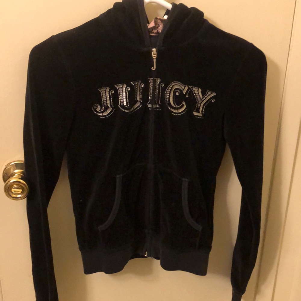 Juicy Velour Zip up hoodie
